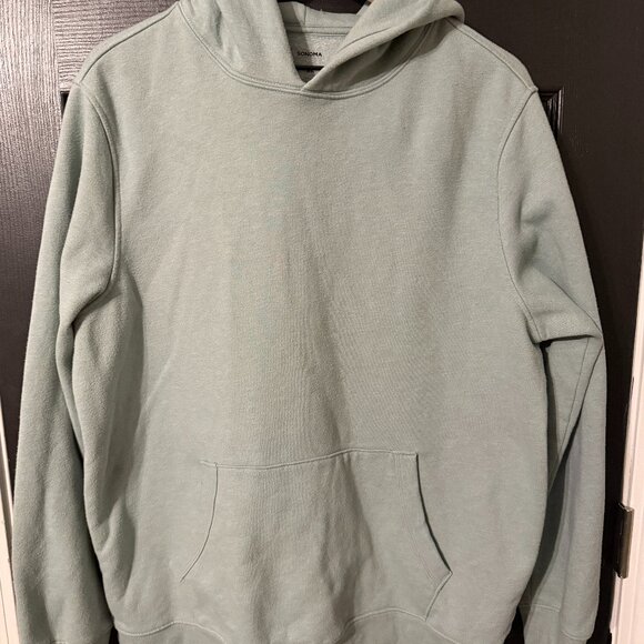 Sonoma Other - Mens Sonoma Heavy Weight Sweatshirt Hoodie Seafoam Green Blue Extra Large